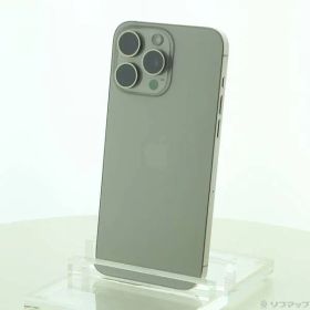 〔中古品〕 iPhone15 Pro Max 256GB ナチュラルチタニウム MU6R3J／A SIMフリー【344】