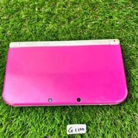 【G1100】 Nintendo 任天堂 Newニンテンドー3DS ピンク LL ホワイト 3DS ニンテンドー NINTENDO RED-001