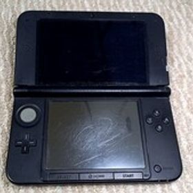 送料600円 動作品 初期化済 任天堂 NINTENDO 3DSLL 本体 シルバーブラック