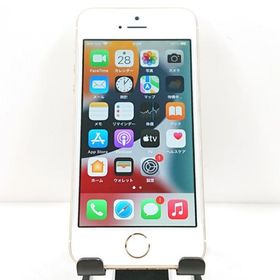 iPhoneSE 16GB au ゴールド 送料無料 即決 本体 c15772
