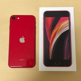 【美品】iPhone SE 第2世代 レッド 64GB SIMフリー SE2