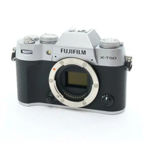 【中古】 《美品》 FUJIFILM X-T50 ボディ シルバー [ デジタルカメラ ]