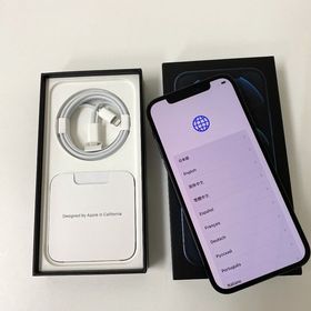 【質みなみ】◆au◆バッテリー77% iPhone12 Pro 128GB ブルー