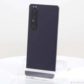 〔中古品〕 Xperia 1 III 256GB フロストパープル SO-51B docomoロック解除SIMフリー【377】