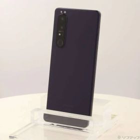 〔中古品〕 Xperia 1 III 256GB フロストパープル SO-51B docomoロック解除SIMフリー【352】