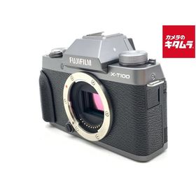 【中古】 【良品】 フジフイルム X-T100 ボディ ダークシルバー