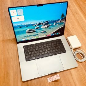 【動作確認済み】 MacBook pro 16インチ 2021 アップル Apple M1 MAX 64GB 512GB 動画編集可能 カメラ内蔵 ノートPC ノートパソコン SSD搭載 macOSインストール済み 【3974】