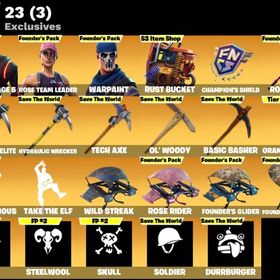 【低アク/メア即】フルオメガ、元気はつらつ、ゾンビ歩き、founder +60スキン↑ | フォートナイト(Fortnite)のアカウントデータ、RMTの販売・買取一覧