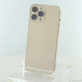 〔中古品〕 iPhone13 Pro Max 128GB ゴールド MLJ63J／A SIMフリー【352】