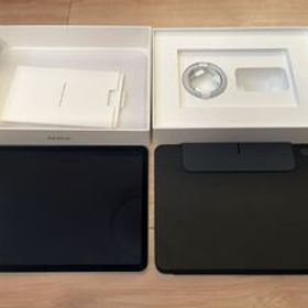 iPad Air 11インチ Wi-Fi 128GB 2024年春モデル MUWC3J/A [スペースグレイ] カバー付き