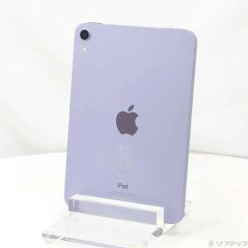 〔中古品〕 iPad mini 第6世代 64GB パープル 3J366J／A Wi-Fi【295】