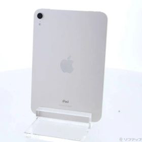 〔中古品〕 iPad mini 第6世代 64GB スターライト MK7P3J／A Wi-Fi【368】