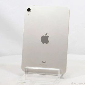 〔中古品〕 iPad mini 第6世代 64GB スターライト MK7P3J／A Wi-Fi【352】