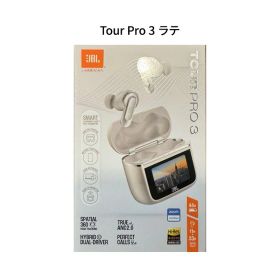 【新品】JBL ジェービーエル ワイヤレスイヤホン TOUR PRO 3 JBLTOURPRO3LTT 茶白金