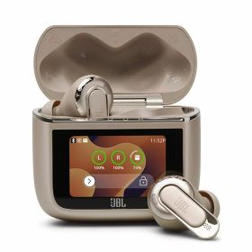 【JBLセール★〜12/24まで】 JBL TOUR PRO 3 リアルタイム補正機能付 ハイブリッド ノイズキャンセリング搭載 Bluetooth 5.3 IP55 防水 完全ワイヤレスイヤホン ラテ # JBLTOURPRO3LTT ジェービーエル (左右分離型ワイヤレスイヤホン) ジェイビーエル