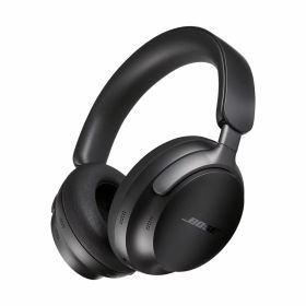 Bose QuietComfort Ultra Headphones 完全ワイヤレス ノイズキャンセリングヘッドホン ブラック 空間オーディオ Bluetooth接続 マイク付 最大24時間再生 急速充電