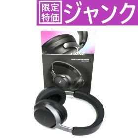 [ジャンク] Bose QuietComfort Ultra Headphones ワイヤレスヘッドホン qc-ultra-headphones-bkブラック [難あり(D)]