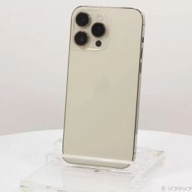 〔中古品〕 iPhone14 Pro Max 1TB ゴールド MQ9M3J／A SIMフリー【262】
