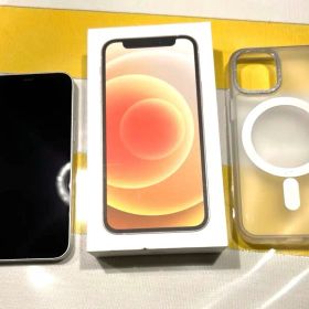 iPhone 12mini 128GB ホワイト 箱•ケース付