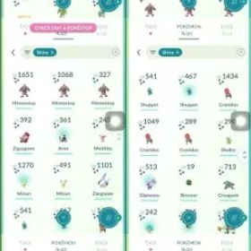 #2289 LV 61 チームなし(57 色違い) PTC ログイン 3.3m 星の砂