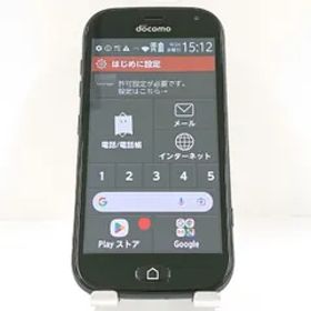 らくらくスマートフォン me F-01L ドコモ ブラック 送料無料 本体 c14716