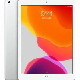 【中古】【安心保証】 iPad 10.2インチ 第7世代[32GB] セルラー SIMフリー シルバー