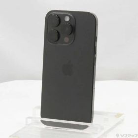 〔中古品〕 iPhone16 Pro 256GB ブラックチタニウム MYN03J／A SIMフリー【352】