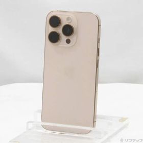 〔中古品〕 iPhone16 Pro 256GB デザートチタニウム MYN23J／A SIMフリー【349】