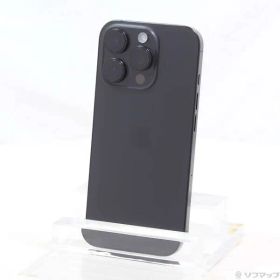 〔中古品〕 iPhone16 Pro 256GB ブラックチタニウム MYN03J／A SIMフリー【344】