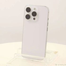 〔中古品〕 iPhone16 Pro 256GB ホワイトチタニウム MYN13J／A SIMフリー【258】