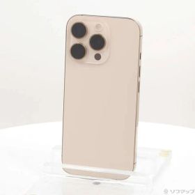 〔中古品〕 iPhone16 Pro 256GB デザートチタニウム MYN23J／A SIMフリー【269】