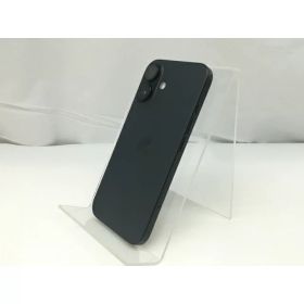 【中古】Apple 国内版 【SIMフリー】 iPhone 16 128GB ブラック MYDQ3J/A【札幌】保証期間1ヶ月【ランクB】