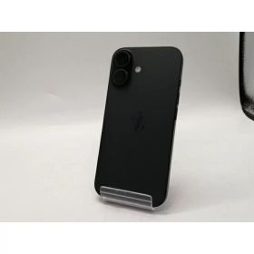 【中古】Apple au 【SIMフリー】 iPhone 16 128GB ブラック MYDQ3J/A【大須アメ横】保証期間1ヶ月【ランクA】
