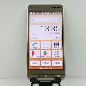BASIO3 KYV43 au ゴールド 送料無料 本体 c14007
