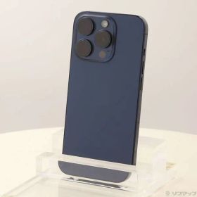 〔中古品〕 iPhone15 Pro 128GB ブルーチタニウム MTUA3J／A SIMフリー【258】