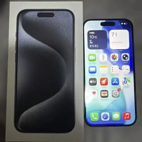 Apple iPhone 15 Pro 512GB ブルーチタニウム