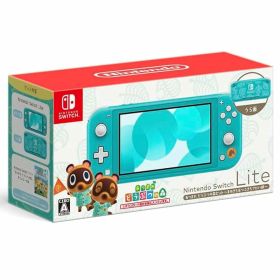 【整備済み品】 Nintendo Switch Lite あつまれ どうぶつの森セット ～まめきち&つぶきちアロハ柄～ 本体のみ あつ森 デザイン 任天堂 ニンテンドー スイッチ ライト 180日保証