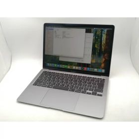 【中古】Apple MacBook Air 13インチ M1(CPU:8C/GPU:7C) 8GB/256GB スペースグレイ MGN63J/A (M1・2020)【千葉】保証期間1ヶ月【ランクC】