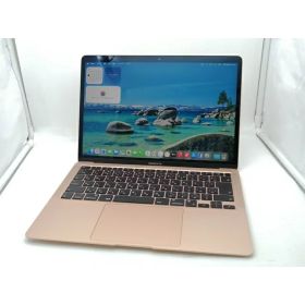 【中古】Apple MacBook Air 13インチ M1(CPU:8C/GPU:7C) 8GB/256GB ゴールド MGND3J/A (M1・2020)【新宿2】保証期間1ヶ月【ランクB】