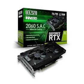 【中古】ELSA エルザ GeForce RTX 2060 S.A.C グラフィックスボード VD6896 GD2060-6GERS