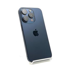 アップル(Apple)の【全額返金保証】【最速発送】Apple iPhone iPhone 15 Pro 128GB ブルーチタニウム Softbank 動作確認済(スマートフォン本体)