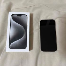 アップル(Apple)のアップル iPhone15 Pro 512GB ホワイトチタニウム(スマートフォン本体)