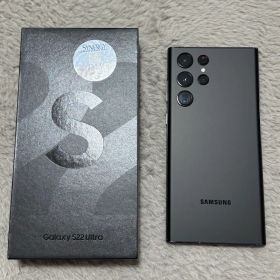 Galaxy S22 Ultra ファントムブラック 256 GB SIMフリー