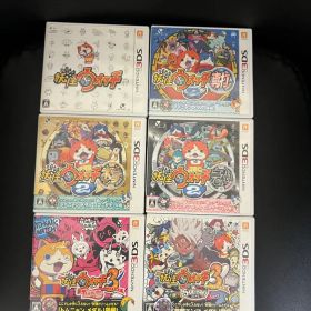 【一部データあり】妖怪ウォッチ ソフト6本まとめ売り(妖怪ウォッチ1、2、3)