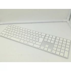 【中古】Apple Magic Keyboard（2017/テンキー付き/A1843） - 日本語（JIS） シルバー MQ052J/A【札幌】保証期間1週間