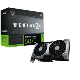 MSI GeForce RTX 5070 12G VENTUS 2X OC NVIDIA GeForce RTX 5070搭載 グラフィックスカード