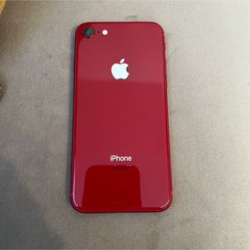 アップル(Apple)の【美品】 iPhone8 64GB レッド SIMフリー(スマートフォン本体)