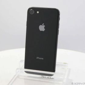 〔中古品〕 iPhone8 64GB スペースグレイ MQ782J／A SIMフリー【371】