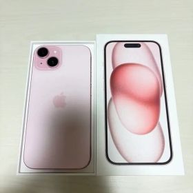 【美品】Apple iPhone15 ピンク 本体 128GB
