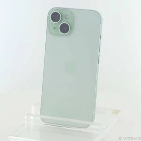〔中古品〕 iPhone15 128GB グリーン MTMM3J／A SIMフリー【258】